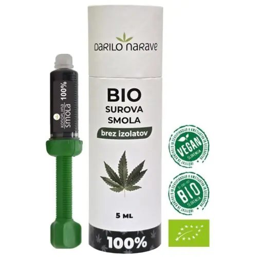 BIO konopljina smola 100%
