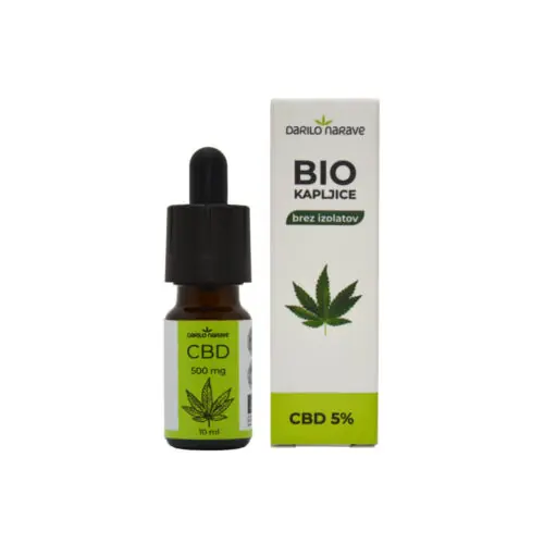 BIO CBD kapljice 5%