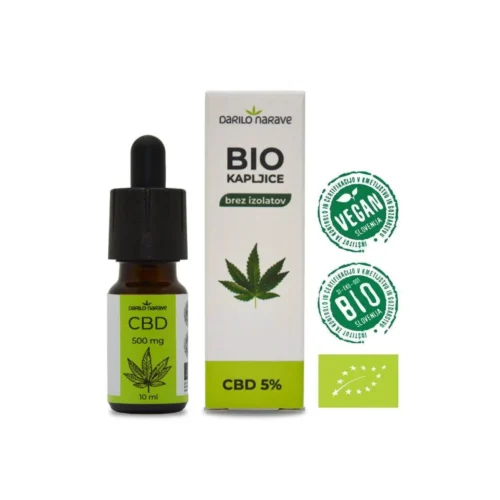 BIO CBD kapljice 5%
