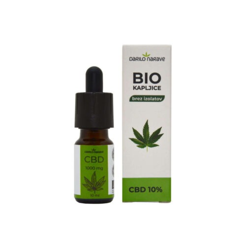 BIO CBD kapljice 10%