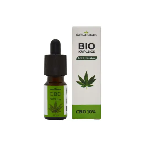 BIO CBD kapljice 10%
