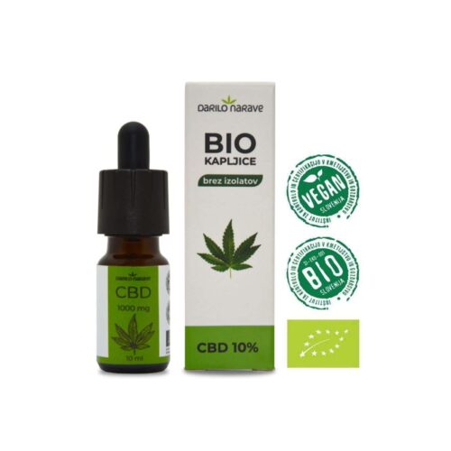BIO CBD kapljice 10%