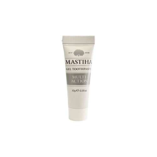 Tester zobne paste Chios Mastika za večjo svežino.