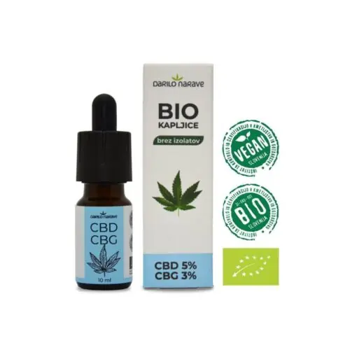 BIO CBD + CBG 5% + 3% – 10ml