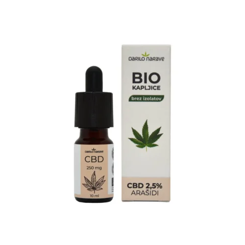 BIO CBD 2,5% za živali – 10ml