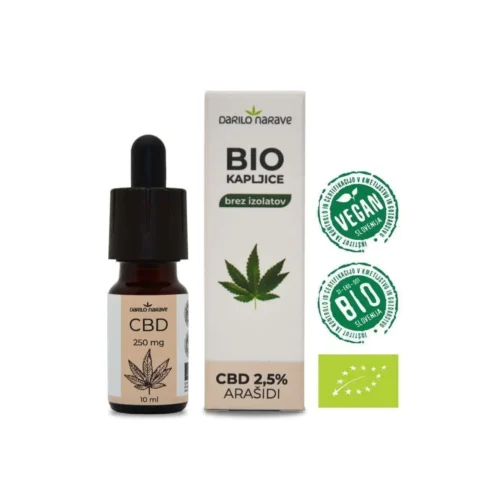 BIO CBD 2,5% za živali – 10ml